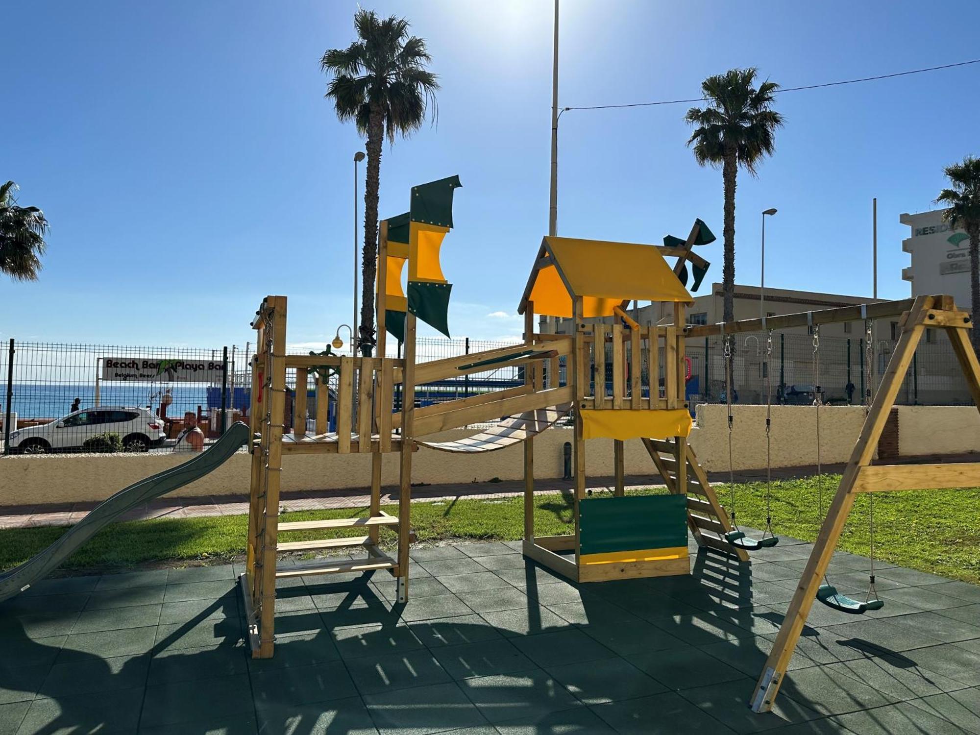 1 Paradise Of Benalmadena Costa Residencial Aloha Playa Vistas Al Mar, Front Beach Mini Duplex المظهر الخارجي الصورة