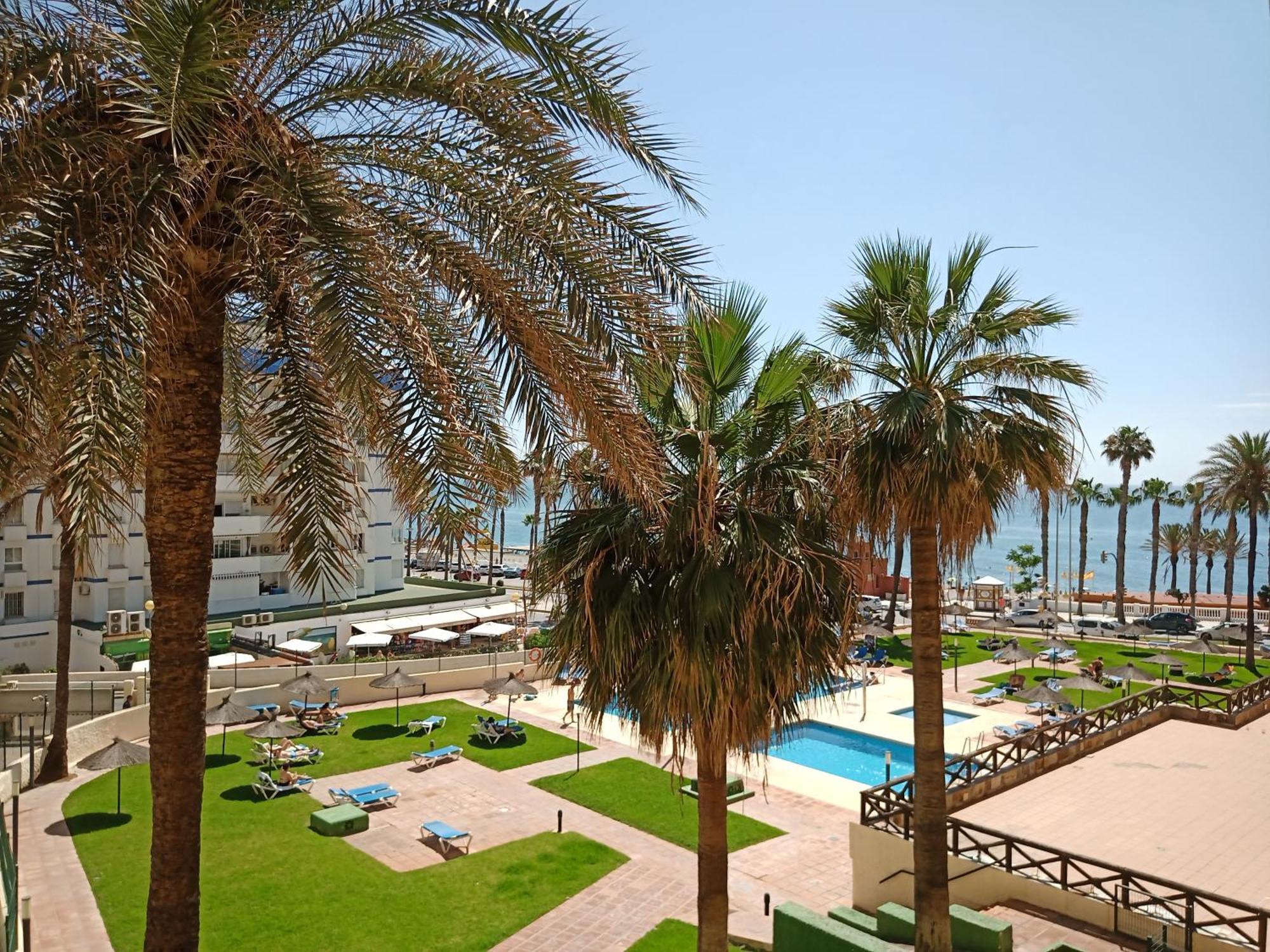 1 Paradise Of Benalmadena Costa Residencial Aloha Playa Vistas Al Mar, Front Beach Mini Duplex المظهر الخارجي الصورة